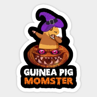 Guinea Pig Momster Halloween (12) Sticker